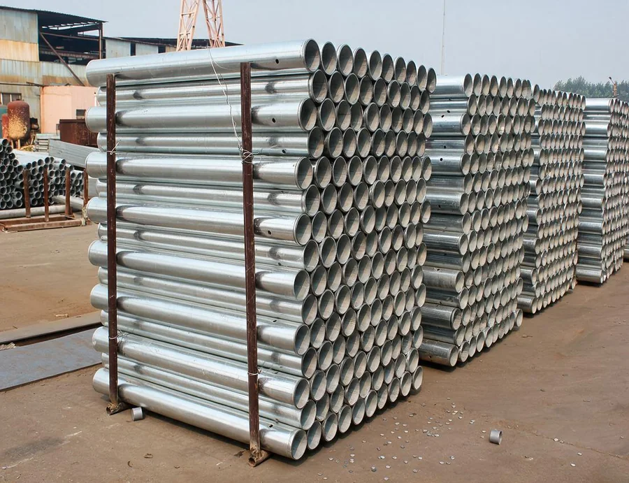 أعمدة حواجز طرق دائرية